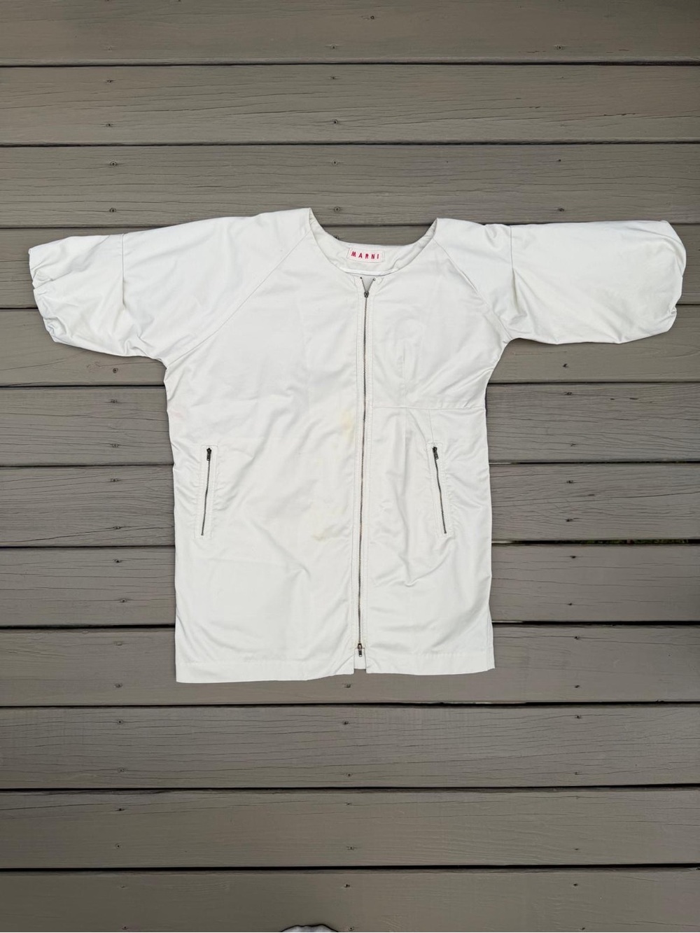 Marni full-zip short-sleeve shirt